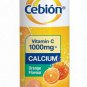 Cebion Vitamin C 1000mg + Calcium Effervescent 10's New - 2 box (8 tubes)