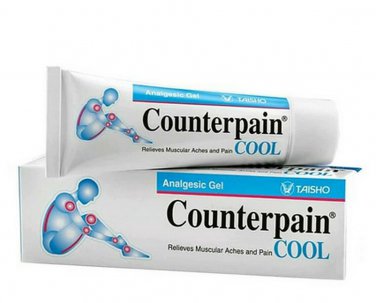 Counter-pain Cool Analgesic Gel Balm Relieves Muscle Aches 4 packs X 60GM