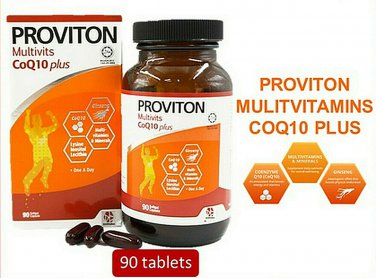 Proviton Multivits CoQ10 Plus  2 x 90 Antioxidant Capsules Boost Energy NEW