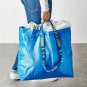 FRACTA IKEA SHOPPING BAG Large Laundry Reusable Tote Grocery Storage Use