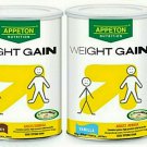 2 X 450g New APPETON WEIGHT GAIN POWDER for Adults For Increasing Body Weight