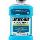 2 X 750m New LISTERINE MOUTHWASH COOL MINT Total Teeth Care FREE SHIPPING