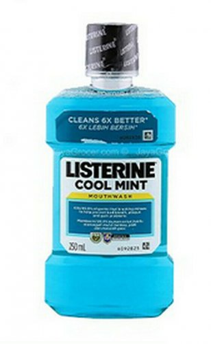 2 X 750m New LISTERINE MOUTHWASH COOL MINT Total Teeth Care FREE SHIPPING