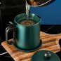 1.7L 304 Stainless Steel Oil Filter Pot Cooking Kitchen Fast Shipping