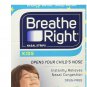 Breath Right NASAL STRIPS for Kids Child Nose Band Breath Rite  4 box X 12pcs