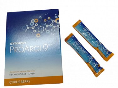 2 BOX 300 G SYNERGY PROARGI-9 PLUS L-ARGININE + CITRUS BERRY POWDER