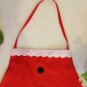 2 Pieces CHRISTMAS GIFT New Adult Cooking Baking Kitchen Chef Red Santa Apron