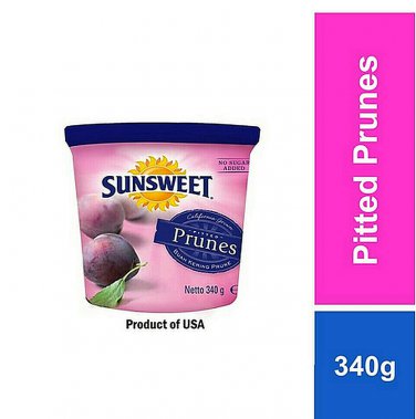 340G X 4 Containers NEW SUNSWEET Amazing Prunes Bite Size Pitted Prunes
