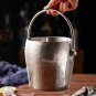 2 litre Stainless Steel Ice INSULATED BUCKET WINE PARTY Cooler Beer Container