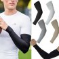 5 Pairs Cooling Arm Sleeves Cuff Cover Unisex Outdoor Sports Uv Sun Protection
