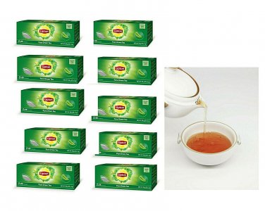 LIPTON PURE GREEN TEA Natural Fresh Aroma Taste - 25 Bags x 10 box