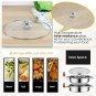 Stainless Steel STEAMER POT Home Shop Set with Lid - Pack of 1, 2 OR 3 layer