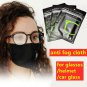 Indoor/outdoor Microfibre Cloth Reusable Anti-fog Glasses Lens HD1303 - 5 Packs