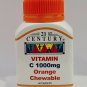 60 Tablets X 3 bottles 21st Century Vitamin C Orange Chewable 1000mg