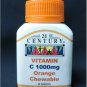 60 Tablets X 3 bottles 21st Century Vitamin C Orange Chewable 1000mg