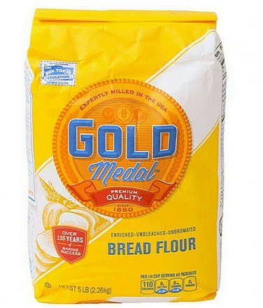 2.26 kg Gold Medal Bread Flour Unbleached & All Purpose Flour Bleached Powder