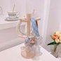 Wooden Mug Rack Coffee Tea 6 Cup Holder Kitchen Storage Display Stand Decor X 2