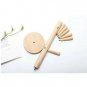 Wooden Mug Rack Coffee Tea 6 Cup Holder Kitchen Storage Display Stand Decor X 2