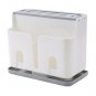 Kitchen Knife Holder In-Drawer Blocks Knife Plastic Organizer Storage Racks