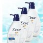 DOVE Deep Nourishing Body Bath Shower Foam Wash with Pump 6 X 500 ML Refreshing