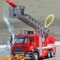 Die-cast Fire Truck Vehicle With Water Spray Scale 1:50 For Kids 3 Year above