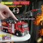 Die-cast Fire Truck Vehicle With Water Spray Scale 1:50 For Kids 3 Year above