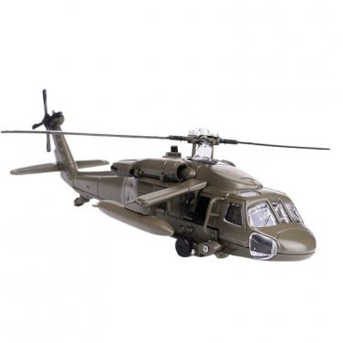 Helicopter Diecast Sikorsky UH-60 Blackhawk 1:64