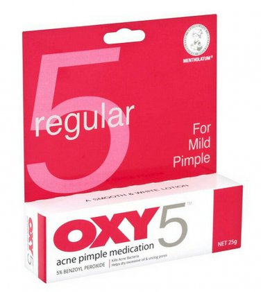 OXY 5  Mild Acne & Pimple  tubes Medication Treatment 6 Tubes X 25 GM