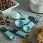 KitchenAid Classic Measuring Spoons Aqua Sky BPA-free Plastic Set of 5