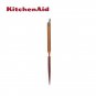 New KitchenAid Cherry Wood Silicone Mixing Spatula Heat Resistant