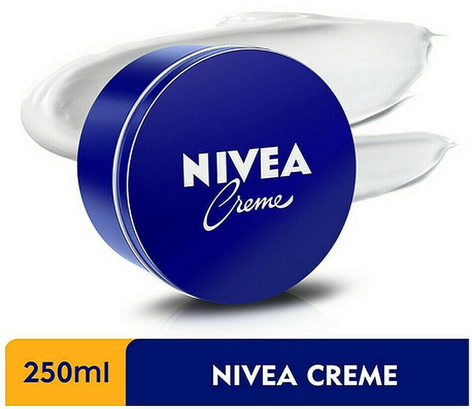 NIVEA Moisturizing Cream Skin Hand Creme 10PCS x 250GM Metal Tin German