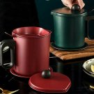 1.7L 304 Stainless Steel Oil Filter Pot Cooking Kitchen 1.7L 304 Stainless Steel Oil Filter Pot Cooking Kitchen