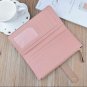 Ladies Women Wallet Purse Long Zipper Buckle Trendy Modern X 2