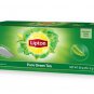 LIPTON PURE GREEN TEA Natural Fresh Aroma Taste HALAL - 25 Bags x 10 box