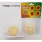4 Pcs Pineapple Tart Jam Cookies Dough Cutter Thumbprint Linzer FREE SHIPPING