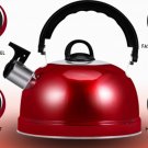 Whistling Best Stovetop Tea Kettle Red Full Handle FREE SHIPPING Whistling Best Stovetop Tea Kettle Red Full Handle FREE SHIPPING