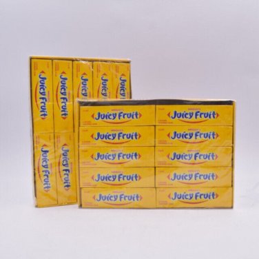 20 Packets Wrigley's Juicyfruit Chewing Gum Clean Fresh Feeling  Fast Shipping