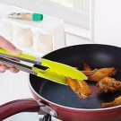 Kitchen S Steel Food Thongs Bread BBQ Grill Steak Bacon Salad Clamp X 3 Pcs Kitchen S Steel Food Thongs Bread BBQ Grill Steak Bacon Salad Clamp X 3 Pcs