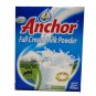 Anchor Dry Full Cream Milk Powder 400g X 4 Full Nutrition Morning Drink Vitamin