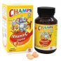 3 Bottles X 100s Champs Chewable Vitamin C Orange 100mg for Kids Free Shipping