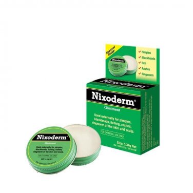 5 x 5.34G Pack Nixoderm  Cream Ointment Skin Care Acne Pimples Blackheads Rash
