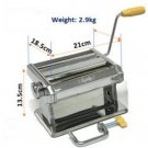 Shule PASTA & ROLLER NOODLE MAKER High Quality Manual S/ Steel Fast Shipping Shule PASTA & ROLLER NOODLE MAKER High Quality Manual S/ Steel Fast Shipping