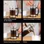 French Press Coffee Tea Maker 350ml Pressure Pot Hand-Made Filter Cup X 2 Pieces