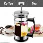 French Press Coffee Tea Maker 350ml Pressure Pot Hand-Made Filter Cup X 2 Pieces