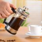 French Press Coffee Tea Maker 350ml Pressure Pot Hand-Made Filter Cup X 2 Pieces