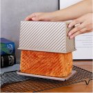 2 Pcs New Bread Loaf Pan with Lid Non-stick Bread Tool Bake Mold Bakeware 2 Pcs New Bread Loaf Pan with Lid Non-stick Bread Tool Bake Mold Bakeware