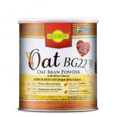 Biogrow Oat Bg22 Powder Beta Glucan Powder Lowers Cholesterol Naturally 4 X 480G