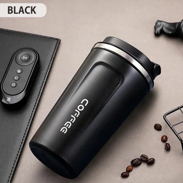 Coffee Mug Tumbler Vacuum Flask Insulated Stainless Steel 380/510 ml X 2 Pcs