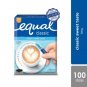 Equal Sweetener Sachets 100 X 4 Packs Zero Calorie Sugar Free Substitute