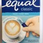 Equal Sweetener Sachets 100 X 4 Packs Zero Calorie Sugar Free Substitute